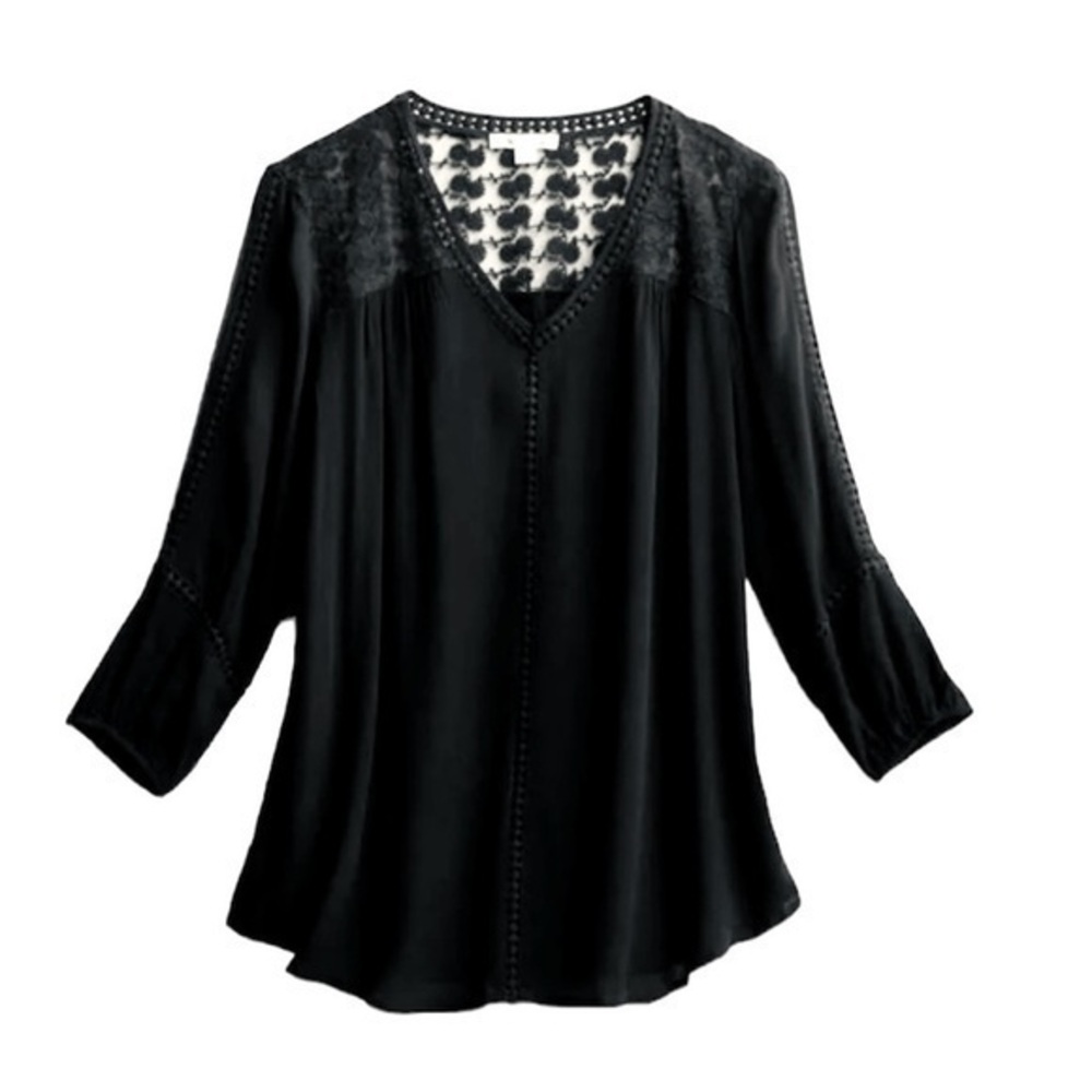 Stitchfix JohnPaulRichard Peasant Lace Top